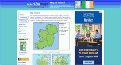 Desktop Screenshot of ireland-map.co.uk
