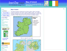 Tablet Screenshot of ireland-map.co.uk